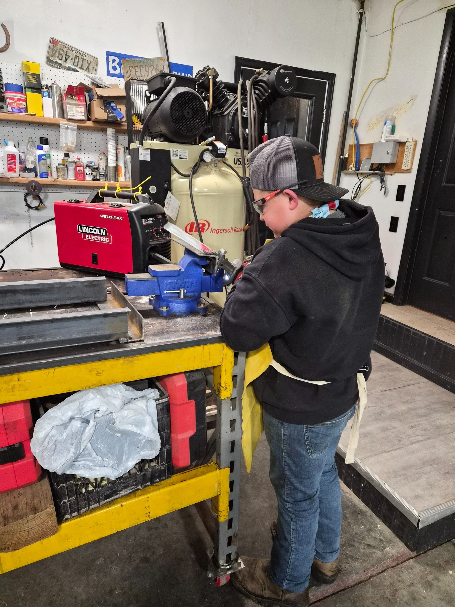 Family and workshop photo